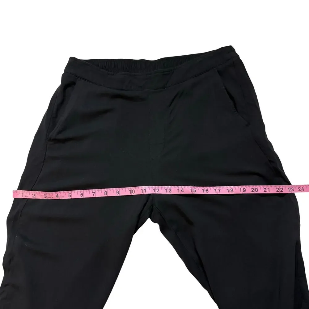 Old Navy Playa Wide Leg Comfort Waistband Black Pants Size L - Picture 8 of 10